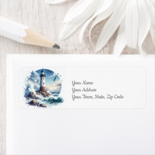 Küstenlandschaft Leuchtturm (Insitu)