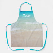 Küstenlandschaft Name Big Design Schürze (Vorderseite)