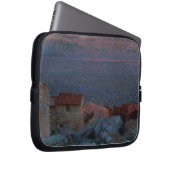 Küstenlandschaft (Öl auf Leinwand) Laptopschutzhülle (Vorne Rechts)