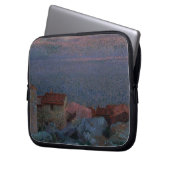 Küstenlandschaft (Öl auf Leinwand) Laptopschutzhülle (Vorderseite Links)