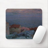 Küstenlandschaft (Öl auf Leinwand) Mousepad (Mit Mouse)