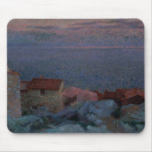 Küstenlandschaft (Öl auf Leinwand) Mousepad