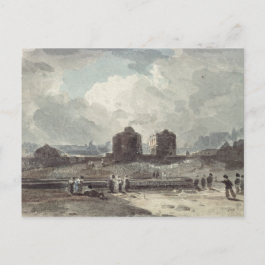 Küstenlandschaft Postkarte (Vorderseite)