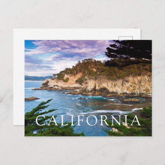 Küstenlandschaft Postkarte (Vorne/Hinten)