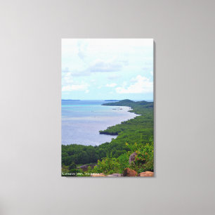 Küstenlandschaft Reisefotografie am Meer Leinwanddruck