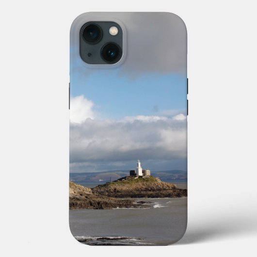 Küstenlandschaft und Leuchtturm Case-Mate iPhone Hülle (Rückseite)