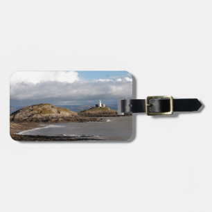 Küstenlandschaft und Leuchtturm Gepäckanhänger