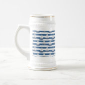 Küstenleben Ozeane Blau Bierglas (Links)