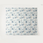 Küstenleben Ozeane Blau Wandteppich (Vorderseite (Horizontal))