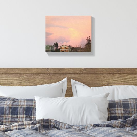 Küstenleuchte Leinwanddruck (Insitu (Schlafzimmer))