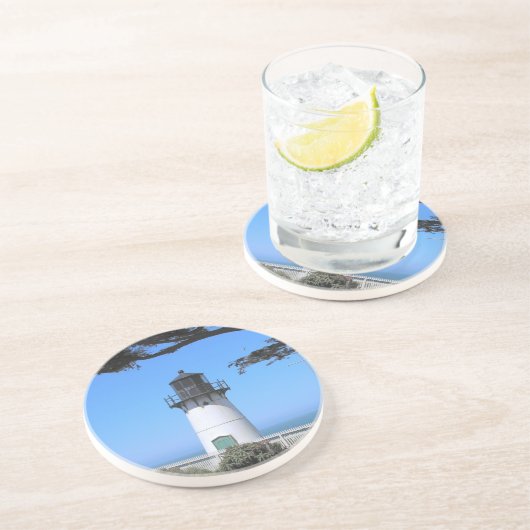 Küstenleuchtturm-Untersetzer Getränkeuntersetzer (Seite)
