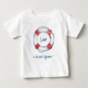 KüstenLiebe des zitat- ist der beste Lebensrette Baby T-shirt