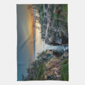 Küstenlinie | Acadia National Park, Maine Geschirrtuch (Vertikal)