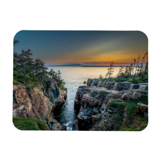 Küstenlinie | Acadia National Park, Maine Magnet (Horizontal)