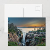 Küstenlinie | Acadia National Park, Maine Postkarte (Vorne/Hinten)