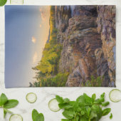 Küstenlinie | Acadia National Park, Schooner Head Geschirrtuch (Gefaltet)