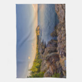 Küstenlinie | Acadia National Park, Schooner Head Geschirrtuch (Vertikal)
