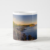 Küstenlinie | Acadia National Park, Schooner Head Jumbo-Tasse (Vorderseite)