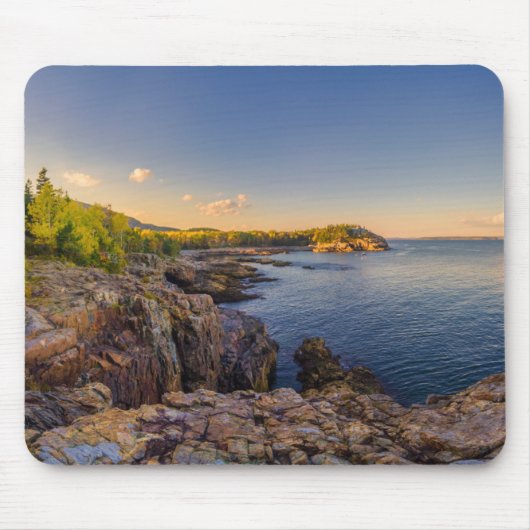 Küstenlinie | Acadia National Park, Schooner Head Mousepad (Vorne)