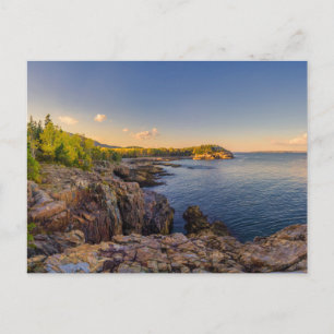 Küstenlinie   Acadia National Park, Schooner Head Postkarte
