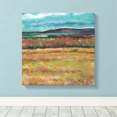 Küstenlinie Art Leinwanddruck (Insitu (Holzboden))