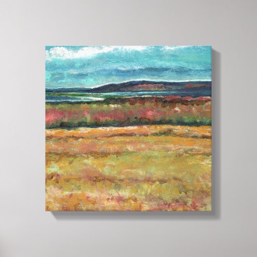 Küstenlinie Art Leinwanddruck (Vorderseite)