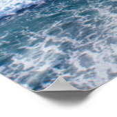 Küstenlinie | Big Sur, Kalifornien Poster (Ecke)