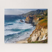 Küstenlinie | Big Sur, Kalifornien Puzzle (Horizontal)