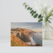 Küstenlinie | Bixby Bridge, Big Sur California Postkarte (Stehend Vorderseite)