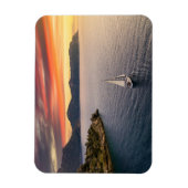 Küstenlinie | Bodrum, Türkei Magnet (Vertikal)