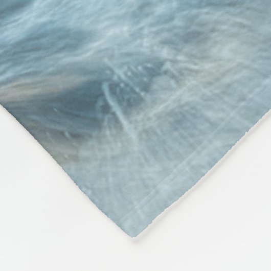 Küstenlinie | Carmel California Fleecedecke (Ecke)