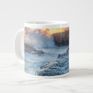 Küstenlinie Carmel California Jumbo-Tasse