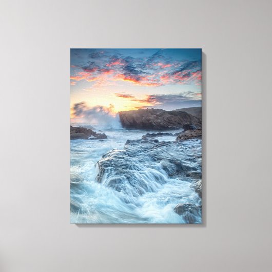 Küstenlinie | Carmel California Leinwanddruck (Vorderseite)