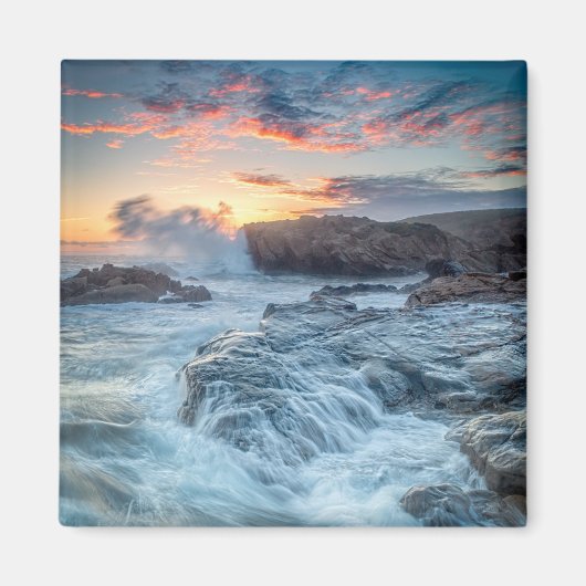 Küstenlinie | Carmel California Magnet (Vorne)