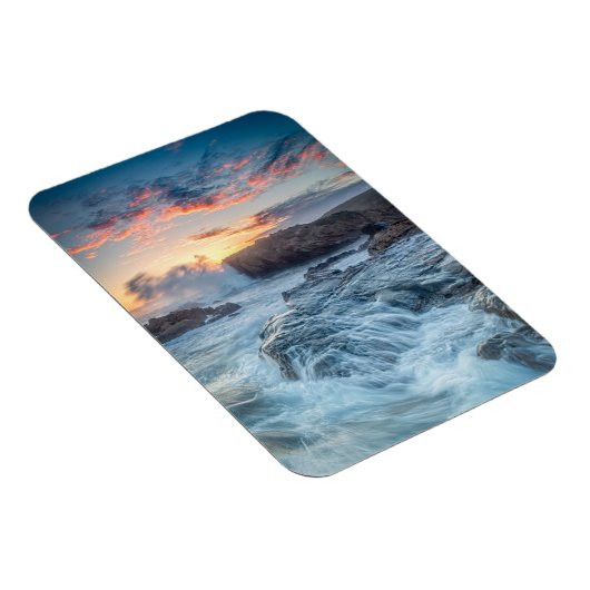 Küstenlinie | Carmel California Magnet (Rechte Seite)