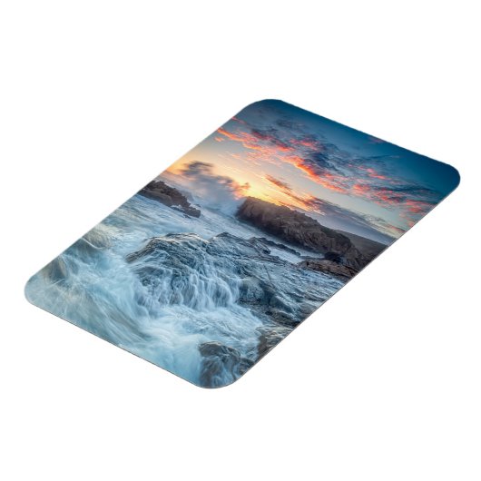 Küstenlinie | Carmel California Magnet (Linke Seite)