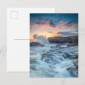 Küstenlinie | Carmel California Postkarte (Vorne/Hinten)