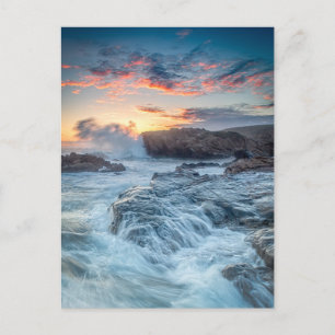 Küstenlinie Carmel California Postkarte