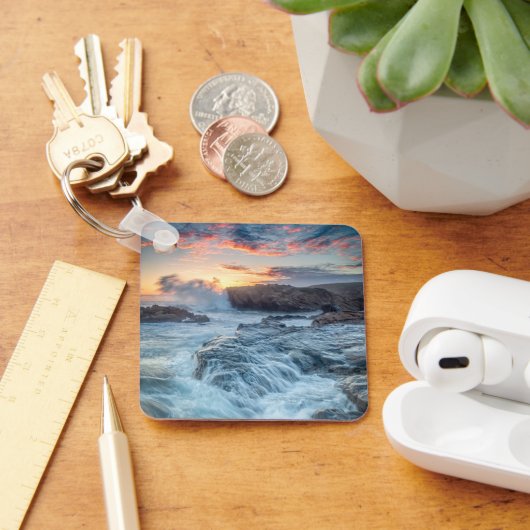 Küstenlinie | Carmel California Schlüsselanhänger (Schreibtisch)