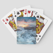 Küstenlinie | Carmel California Spielkarten (Rückseite)