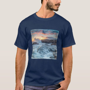 Küstenlinie   Carmel California T-Shirt
