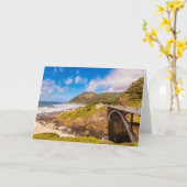 Küstenlinie | Cook's Chasm, Yachats, Oregon Karte (Gelbe Blume)