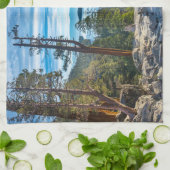 Küstenlinie | Emerald Bay, Lake Tahoe, Kalifornien Geschirrtuch (Gefaltet)