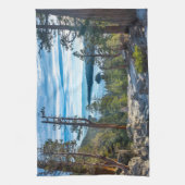 Küstenlinie | Emerald Bay, Lake Tahoe, Kalifornien Geschirrtuch (Vertikal)