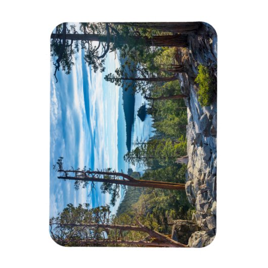 Küstenlinie | Emerald Bay, Lake Tahoe, Kalifornien Magnet (Vertikal)