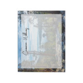 Küstenlinie | Emerald Bay, Lake Tahoe, Kalifornien Notizblock (Rotiert)