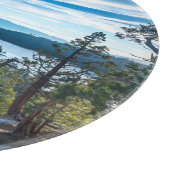 Küstenlinie | Emerald Bay, Lake Tahoe, Kalifornien Schneidebrett (Ecke)