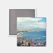 Küstenlinie Foto Neapel Italien Magnet (Vorderseite/Rückseite)