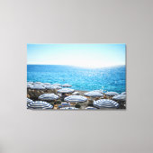 Küstenlinie | Französische Riviera, Nizza, Frankre Leinwanddruck (Vorderseite)