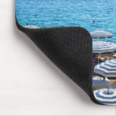Küstenlinie | Französische Riviera, Nizza, Frankre Mousepad (Ecke)